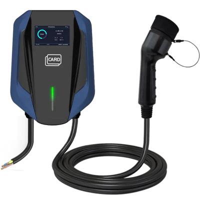 China AC Home Charging OCPP1.6 Wifi or 4G MID Meter Type B Leakage Protection Ev Charger 22KW 380V 32A AC EU Standard Type2 For EV Car for sale