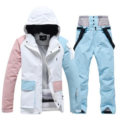 China Other Custom Thickened Warm Waterproof Boys Single And Double Board Warm Snower Jackets Winter Skating Children Speed ​​Ski Suits for sale