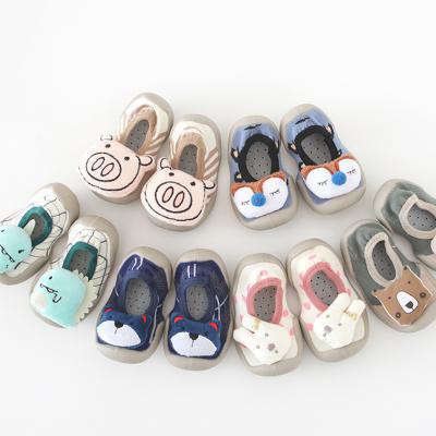 China Other Baby Shoes Baby Bumps Shoes Cute Animal Summer Toddler Rubber Sole Anti-skid Sports Shoes for sale