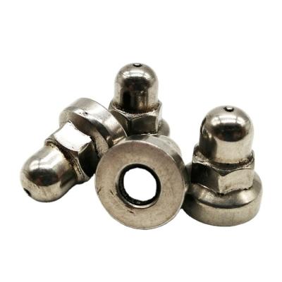 China DIN1587 Heavy Industry Stainless Steel Connecting Domed Hex Acorn Cap Nut for sale