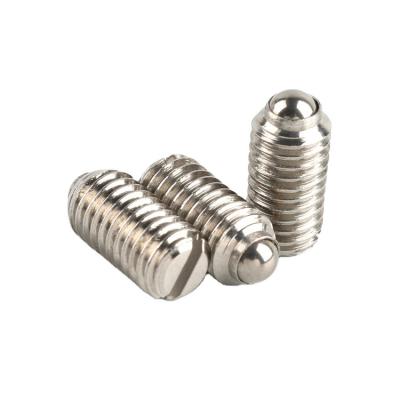 China Hexagonal Wave Bead Spring Ball Plunger Wave Setting Bead Stainless Steel Spring Ball Plunger Fixed Phillips Screw for sale