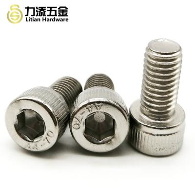 China DIN912 SS304 M10 Round Screw Allen Bolt Socket Set Custom Hexagon Head Bolt Nuts Set Worm Screw for sale