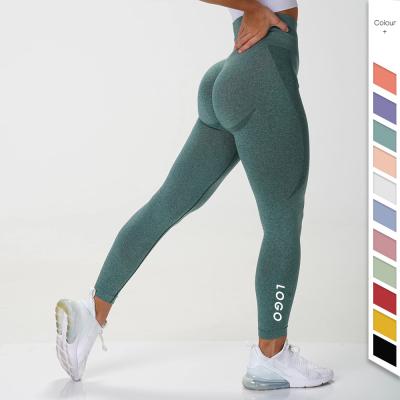 China Hot Selling Breathable Wholesale Women Yoga Workout Gym Butt Seamless Lift Lift Up Leggings for sale