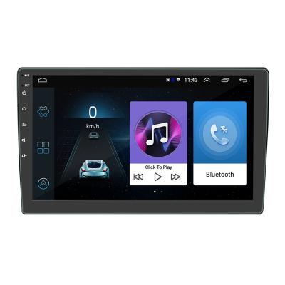 China Universal GPS 9/10 Inch 2 Din Android 12Car Radio Tempered Glass 2.5D Touch Screen Car Stereo DVD Player With WIFI GPS FM for sale