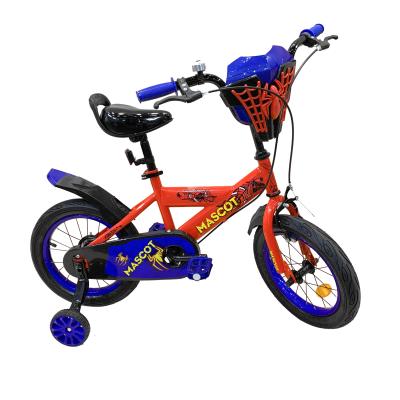 China Ride On Toy New Fashion Spider Man Training Wheels Handlebar Children Kids Baby Bicycle Adjustable Bike Custom Size Small for sale