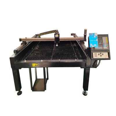 China Building Material Shops Mini Aluminum Cooper Profile CNC Plasma Cutting Machine MINI Waterbed Table 1250x1250mm Waterbed Cutting Machinery for sale