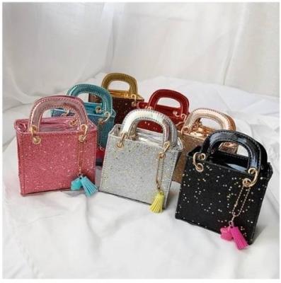 China Cute #17 PU Square Handbags For Women Girls Kids Shoulder Lady Bag for sale