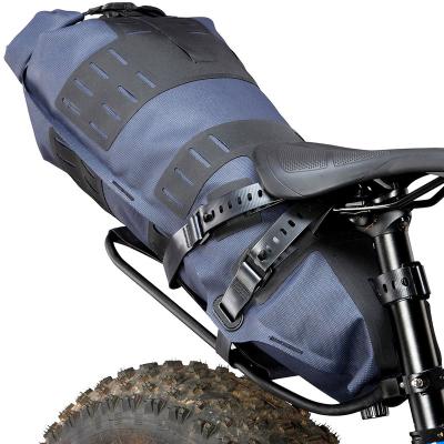 China Travel Bike Bag Lightweight Recycling Seat Pack With Large Capacity Bike Saddle Bag Bicycle Travel Bag OEM for sale