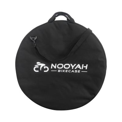 China 600X600D Double Wheel Bike Heavy Duty Bags Storage Wheelset Recycling Carry Bag For 700c Road 26