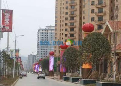 Chine Affichage à LED cylindrique rapide de la réponse P5/Panneaux d'affichage menés flexibles extérieurs à vendre