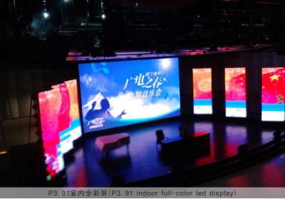 China HD Electronic Led Backdrop Screen , High Brightness Indoor Stage Led Screen for sale