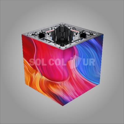 Chine 45 Degrees 500x500mm Cabinet LED Cube Display Screen  Indoor Rental à vendre