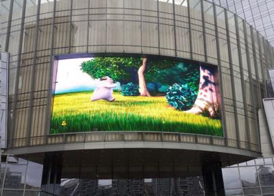 China Pixel Pitch 4mm Outdoor Advertising LED Display 1/8 Scan Mode 27.5W 1R1G1B for sale