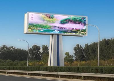 China SMD2727 Outdoor Led Advertising Screens 1/4 Scan Mode 22Mm Module Thickness for sale