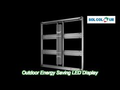 960x960mm cabinet  led energy saving display ip65 led screen high contrast