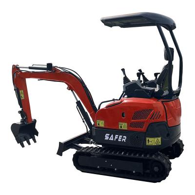 China Brand New Garden Farmland Excavator HT10-8 Small Multifunctional 1 Ton 0.8 Ton Excavator Complete Models Can Be Mini Excavators Customized Price for sale