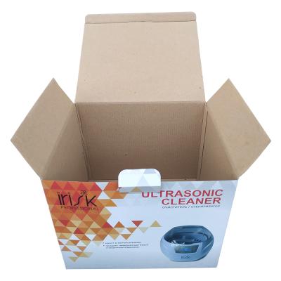 China Recycled Materials Recycled Colored Printing Custom Corrugated Paper Package Product Box for sale