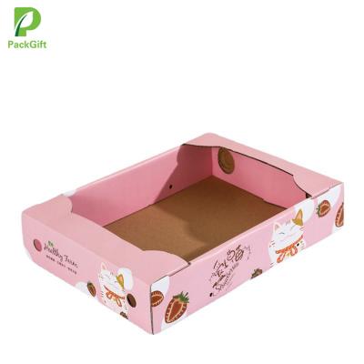 China Recycled Materials Wholesale Custom Packaging For Fruits And Vegetables With Printing Logo for sale