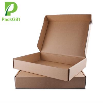 China Recycled Materials Wholesale Kraft Cardboard Corrugated Box Packing Box Ready To Ship Mailer Box for sale