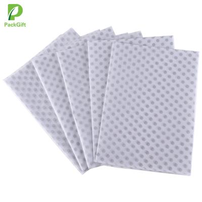 China High quality uncurl custom printed tissue paper for your packaging and promotions for sale