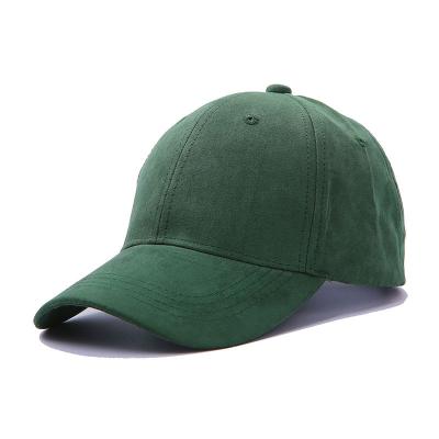 China Custom Logo Sports Hats Multi Color Options Plain JOINT High Quality Panels Fashion Suede Baseball Hat 6 Panels for sale