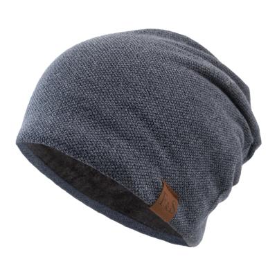 China Designer Blended No-itch Custom Made COMMON Cable Knit Skully Beanie Winter Hats Knitted Caps Merino Wool Cotton Polyester for sale