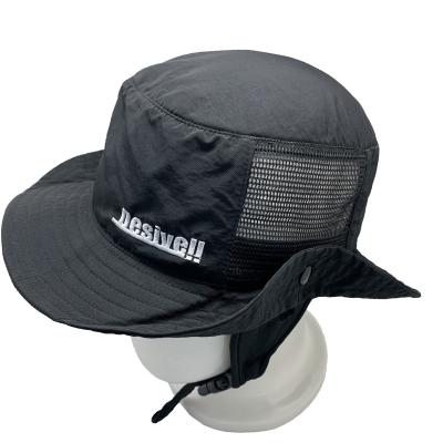 China Custom Made Image Packable Mesh Polyester Bucket Hat Wholesale Summer Hat Washable Breathable Fashion Picnic Vacation for sale