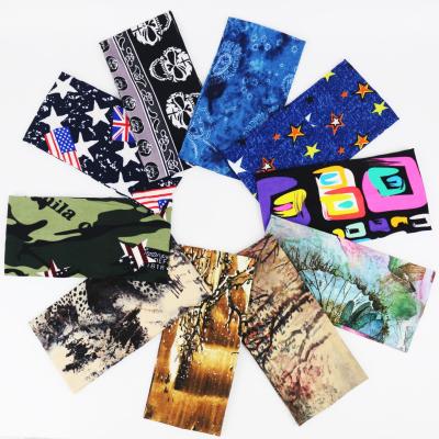 China Popular Fashion Style Design Sublimated Custom Logo Headbands Exercise Fitness Headband Sports Running Yoga Headband for sale