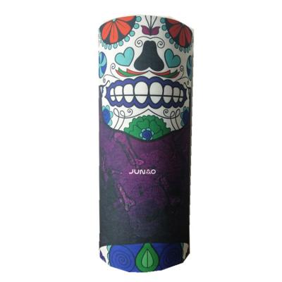 China Wholesale Custom Skeleton Multifunctional Tube Polishes Main Cheap Sublimation Printing Polyester Cover Face Tube Scarf Seamless Bandanas for sale