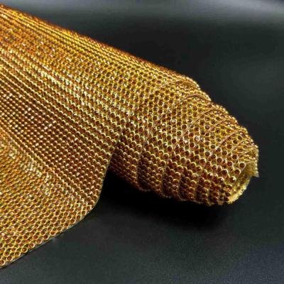 China Pointback LOCACRYSTAL Brand Bag Decoration Hotfix Rhinestone Sheet Fabric Glue Glass Mesh for sale