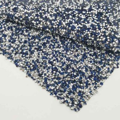 China Pointback LOCACRYSTAL Brand Montana Color Shoes Decoration Rhinestone Chain Iron Sheet On Resin Stone Sheet for sale