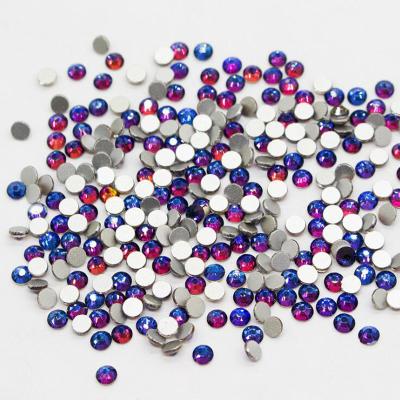 China Flatback LOCACRYSTAL Brand Rhinestones DMC Flat Back Loose Glass Stone for sale