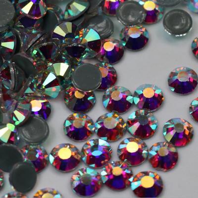 China Rhinestone ab Crystal Crystal Stone Rhinestone Hotfix Flatback Brand Flatback LOCACRYSTAL for sale