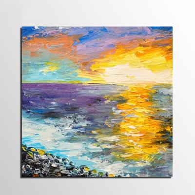 China shenzhen abstract dafen the handmade custom wall abstract canvas oil painting for home decoration for sale