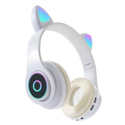 China High Quality Custom Wireless Earphone Supply Kids Cat Ear Headphones for sale