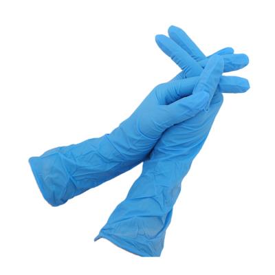 China Hotels Cleanroom Nitrile Gloves Food Gloves Hands Good Use Wet Powder Free In Bag Or Box for sale