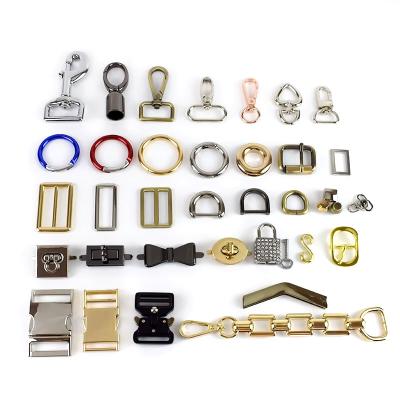 China Metal Meetee Bag Buckle Parts Hardware Handbags Bag Accessories for sale