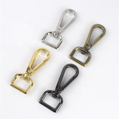 China Meetee Alloy F2-10-16mm Alloy Bag Buckle Carbines Swivel Key Chain Ring Buckles Snap Hook Lobster Clasp for sale