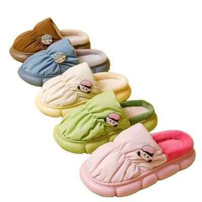 China LBK cushioning couples thick-soled men and women brand fashion ins home slippers wear-resistant skid-proof for sale