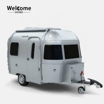 China Aluminum Travel Trailer Dream Airs House Trailer Camper Trailer Caravan For Sale for sale