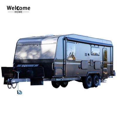 China Outdoor Off Road Lightweight 4x4 Travel Trailer Off Road Caravans With Ensuite RV Caravan for sale