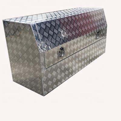 China Aluminum Tool Box Aluminum Half Open With Adjustable Shelf for sale