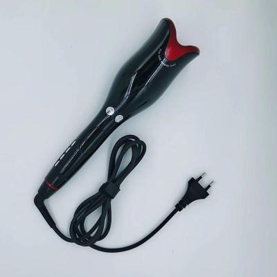 China FS-6655 Automatic Air Curler Steam Iron Steam Jet Hair Curling Ceramic Rotating Show LCD Display Magic Hair Curler for sale