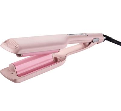 China Salon Professional Rotary Flat Iron Hair Straightener Styling Tools Flat Wide Hair Curler 340*55*35mm for sale