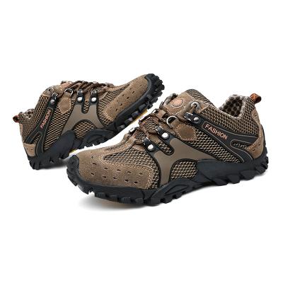 China Rise Shoes Outdoor Sports Increasing Boots Men's Wear Resistant Walking Shoes Climbing Shoes for sale