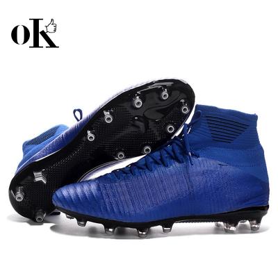 China Best Men's PU Artificial Turf TPR Boots Shoes/Soccer Boots/Outsoles Sports Soccer Shoes For Indoor Soccer Shoes for sale