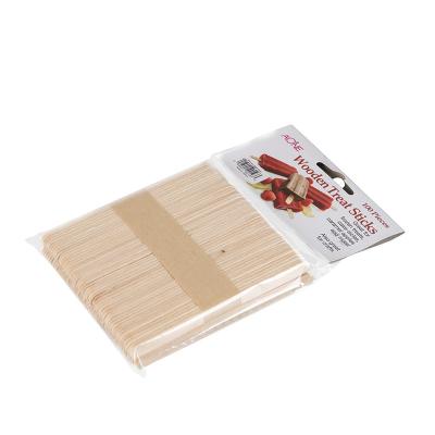 China Viable Wooden Birch Popsicle Stick Ice Cream Sticks Stick Ice Lolly Popsicle Spoon With Head Disposable Card for sale