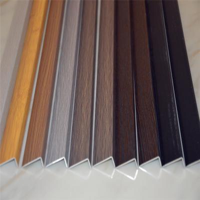 China High Corrosion Resistance Customized Aluminum Floor Vinyl Flooring Trim PVC Floor Edge Trim for sale