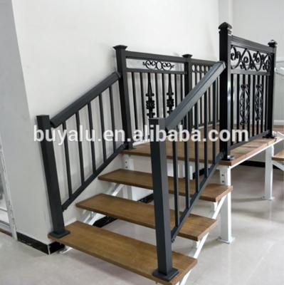 China Hot Sale Interior stair gate and stair railings/outdoor aluminum railings for sale