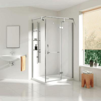 China With Good Quality Square Glass Frame 900x900mm Bathroom Enclosure Shower Enclosure For Hotel Or Home for sale